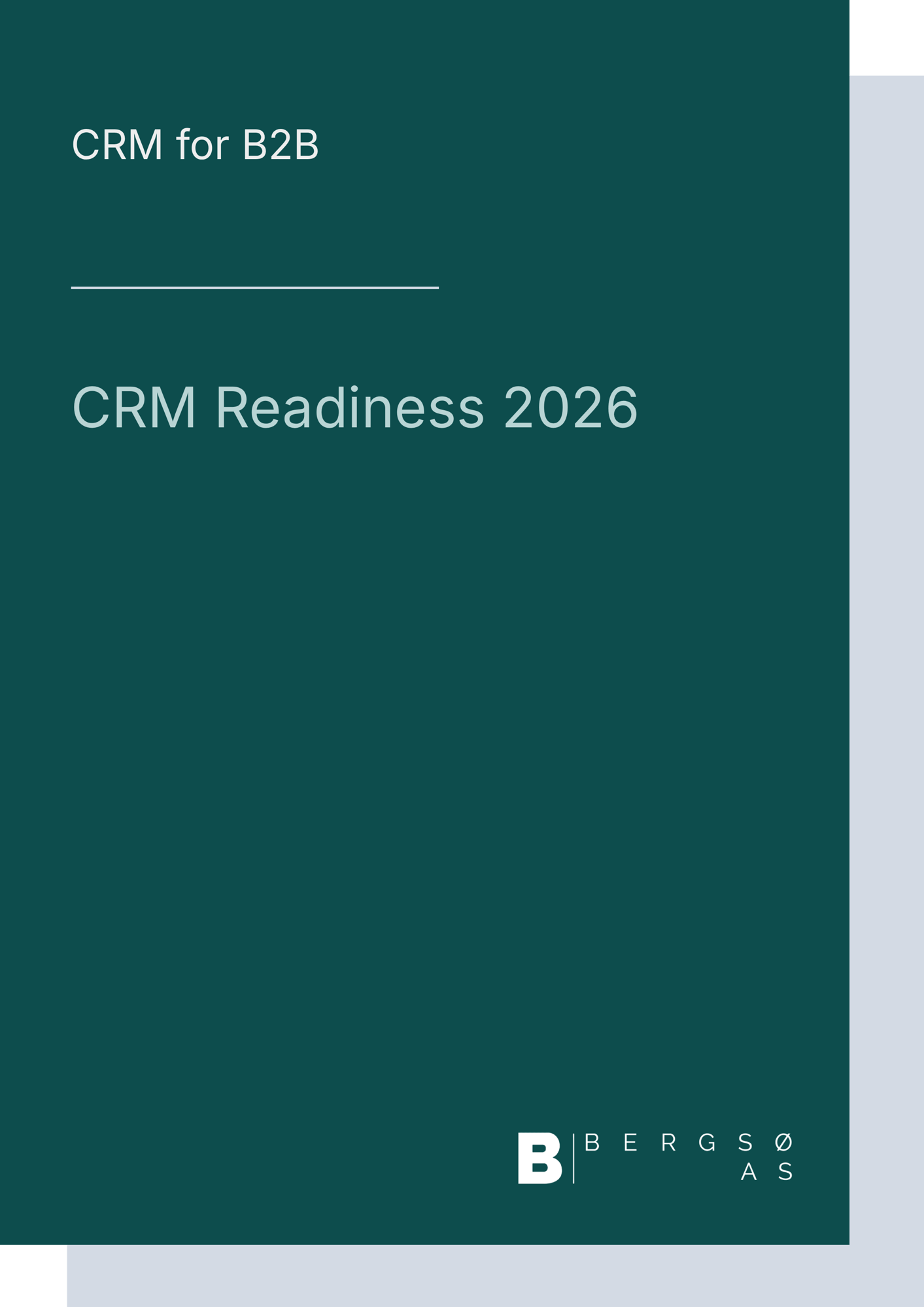 Downloadable Resource - Bergsø CRM Readiness 2026